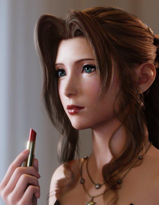 博主自制《FF7》蒂法、爱丽丝美图 身材太顶了！