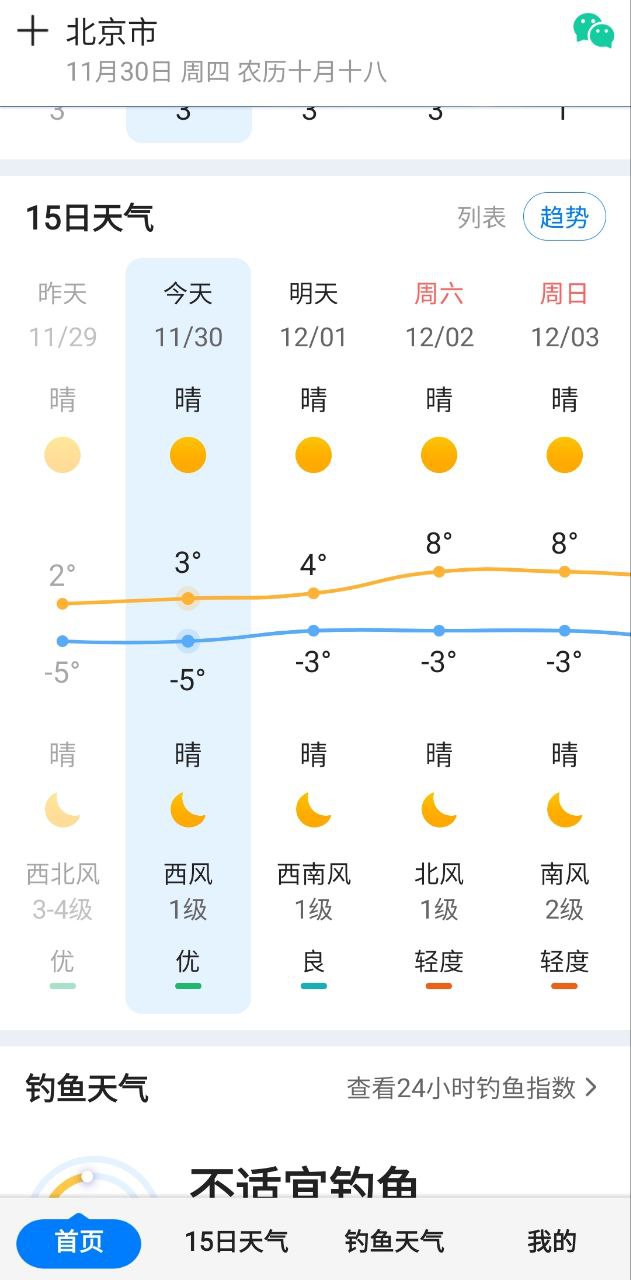 准时天气