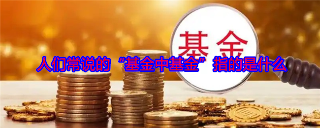 《支付宝》“基金中基金”是指什么？